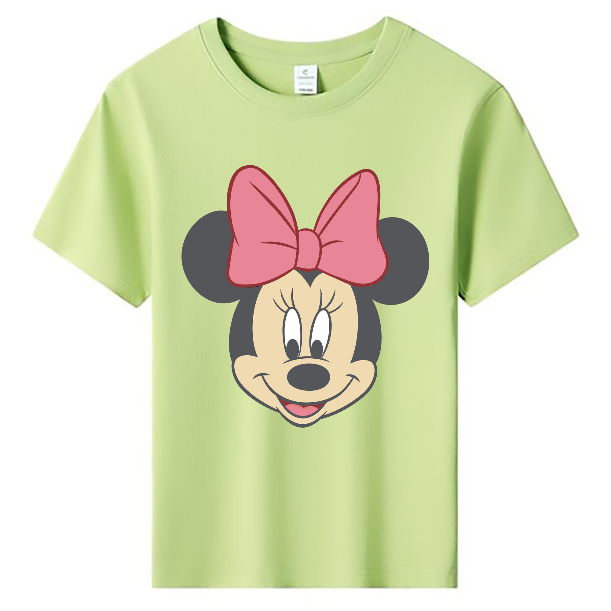 ミッキーマウス Mickey Mouse 綿100％キッズTシャツ（フロントプリント）